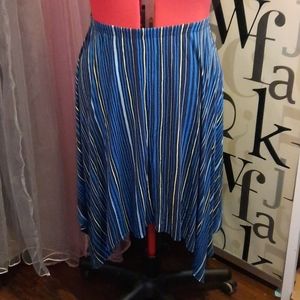 2/$15 Handkerchief hem jersey skirt XL